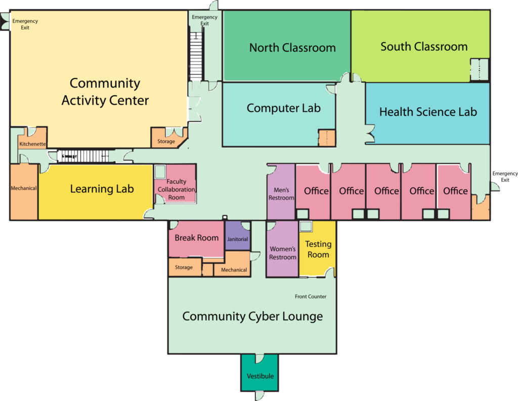 SEC Floorplan April 2017 东南教育中心楼层规划